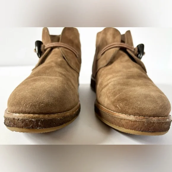 Trask Carissa Toggle Women’s 11 Tan Suede Chukka Boots - Picture 8 of 14